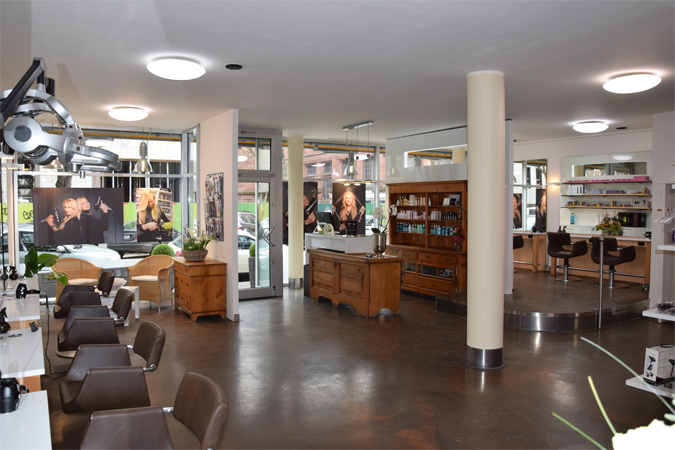 Salon-Interieur apropos Haare Mannheim